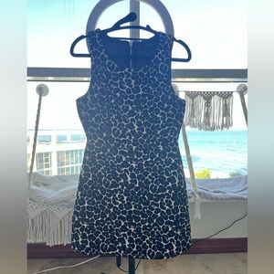 Akira small cheetah print short dress